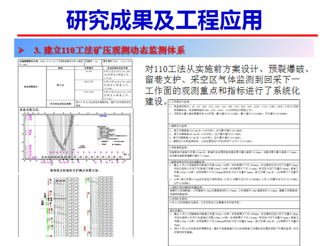 研究成果及工程應用